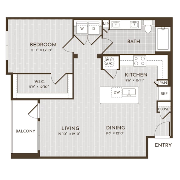 1Bed 1Bath_C at Alys Crossing Apartments, TX, 77433