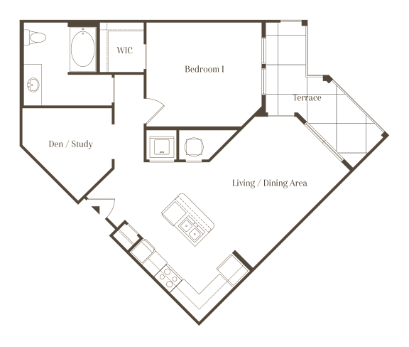Addison Modern 1Bed 1Bath at The Addison, Baton Rouge, Louisiana