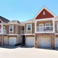 Garage Parking at Ansley Walk Apartments in Lafayette, LA
