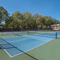 Outdoor Tennis Court at Arbors at Natchez Trace Apartments, Ridgeland, MS