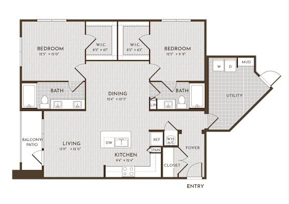 2Bed 2 Bath_C at Alys Crossing Apartments, Cypress, TX