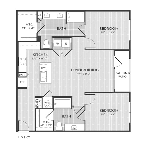 2Bed 2Bath at Stone Loch Apartments, Tomball, TX 77375