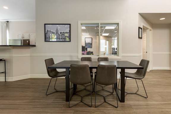 Dining Area at The Apartments at Canterbury, Rosedale