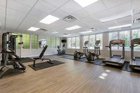 Fitness Center at The Apartments at Canterbury, Rosedale, Maryland
