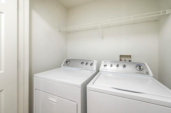Stacked Washer Dryer at The Apartments at Wellington Trace, Frederick, MD