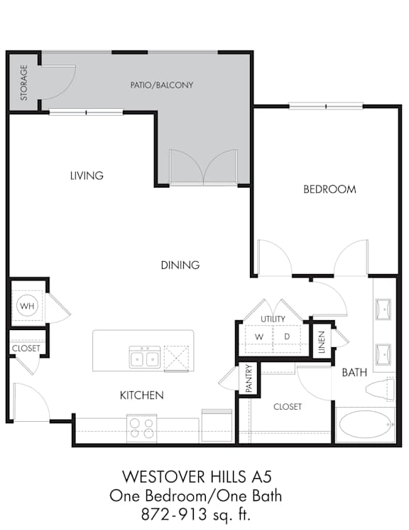 1 bed 1 bath E at Estraya Westover Hills, San Antonio, TX