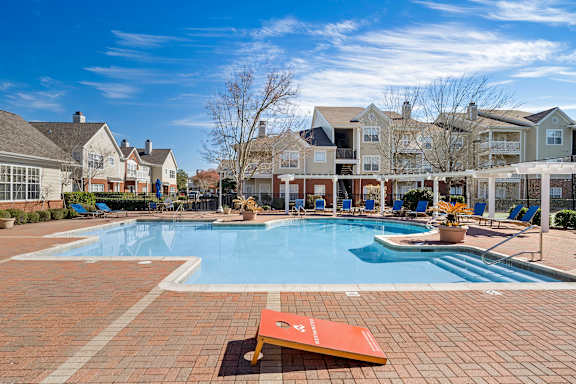 Swimming Pool at Greenbrier Estates Apartments in Slidell, LA