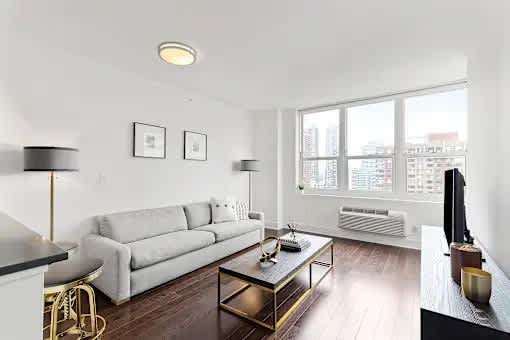 Living Area at 65 Bay Street Apartments in Downtown Jersey City, NJ