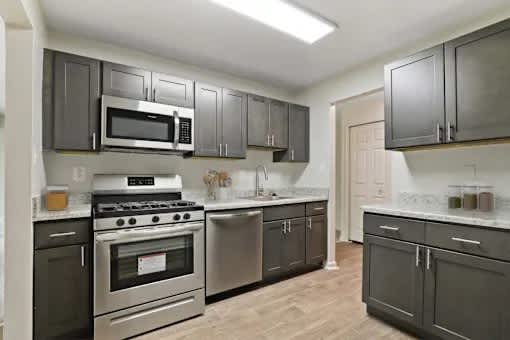 Kitchen at Annapolis Roads Apartments in Annapolis, MD