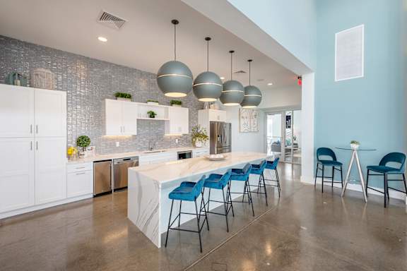 Luxurious Clubhouse at Lumen Apartments in Hampton, VA