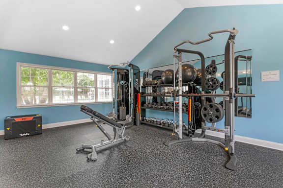 Fitness Center at The Apartments at Owings Run in Owings Mills, MD