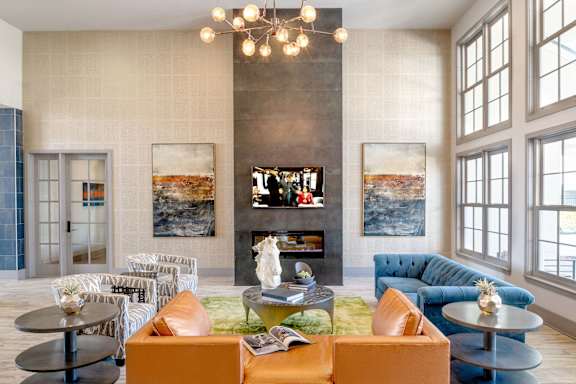 Modern Clubroom at Robley Place Apartments in Lafayette, LA