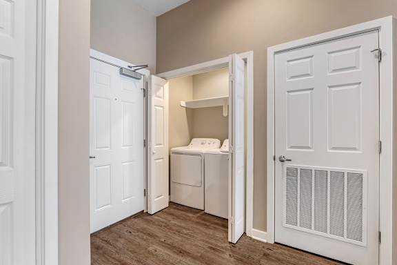 Washer and Dryer at Villaggio Apartments in Bossier City, LA