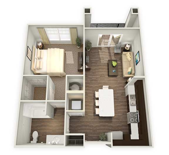 1Bed 1Bath at Waterstone at Hamburg Apartments, Lexington, KY 40509