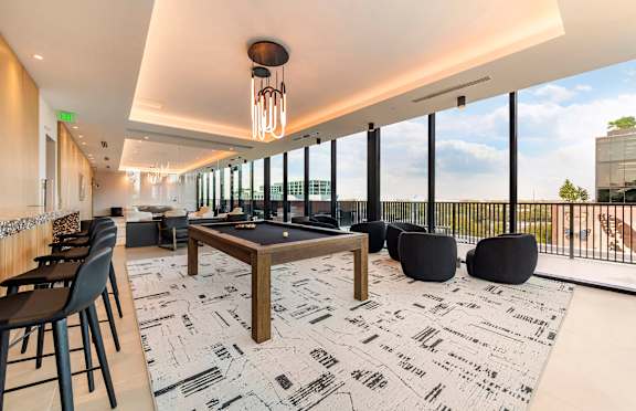 Clubroom at WYND 27 & WYND 28 in Miami, FL