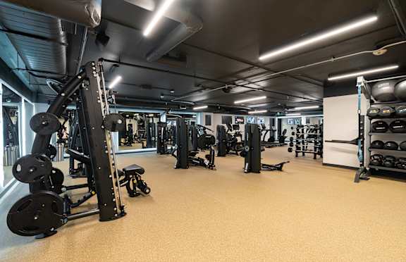 Fitness Center at WYND 27 & WYND 28 in Miami, FL