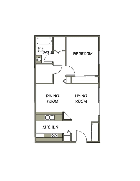 The Edison - 1 Bed 1 Bath