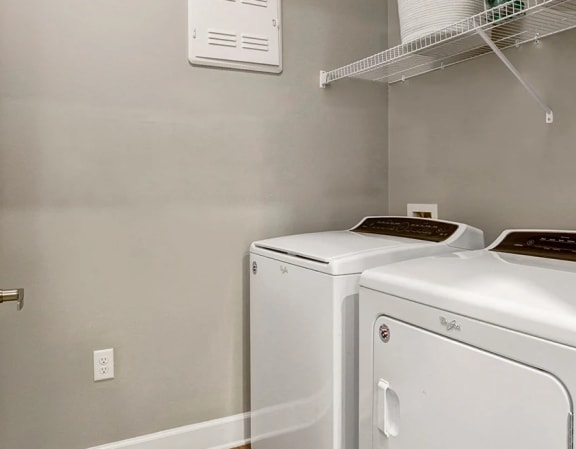 In-unit Washer and Dryer at Ascent at Mallard Creek Apartment Homes, Charlotte, NC, 28262