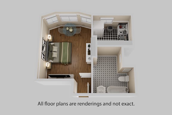 all floor plans are redesigned and not exact