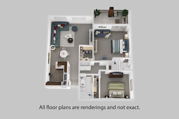 all floor plans are redesigned and not exact