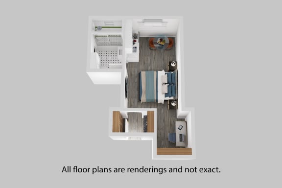 all floor plans are redesigned and not exact
