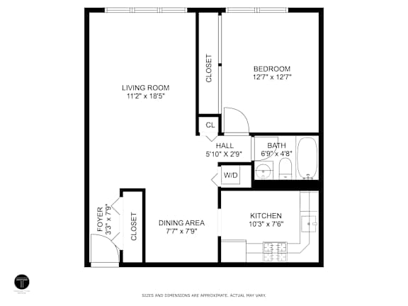 a floor plan of a bedroom house