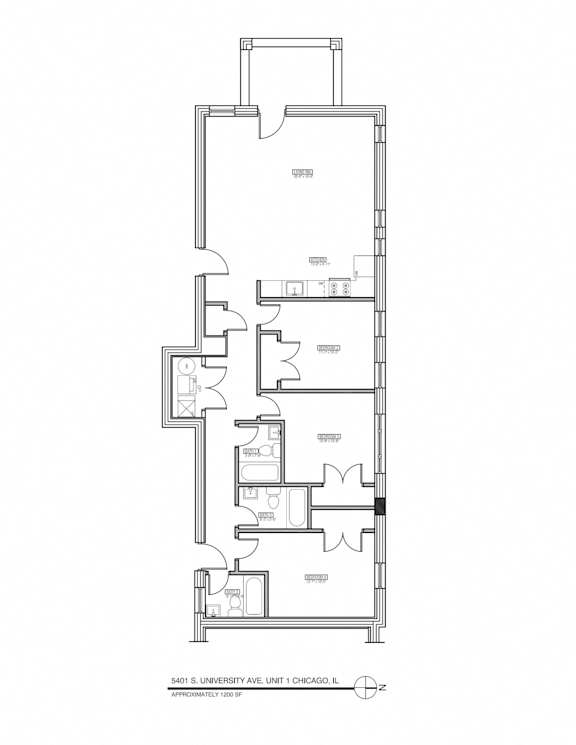 this is the floor plan of the renovated home