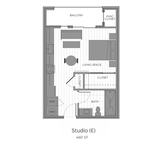 a floor plan of a house with lights on the floor