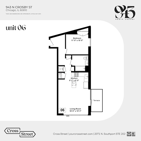 a floor plan of unit 0g