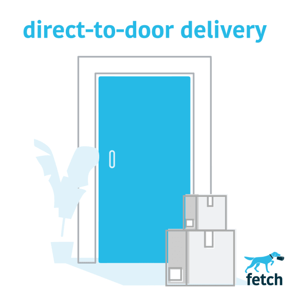 Direct to door delivery t The Anchorage on Kelly, East Falls.