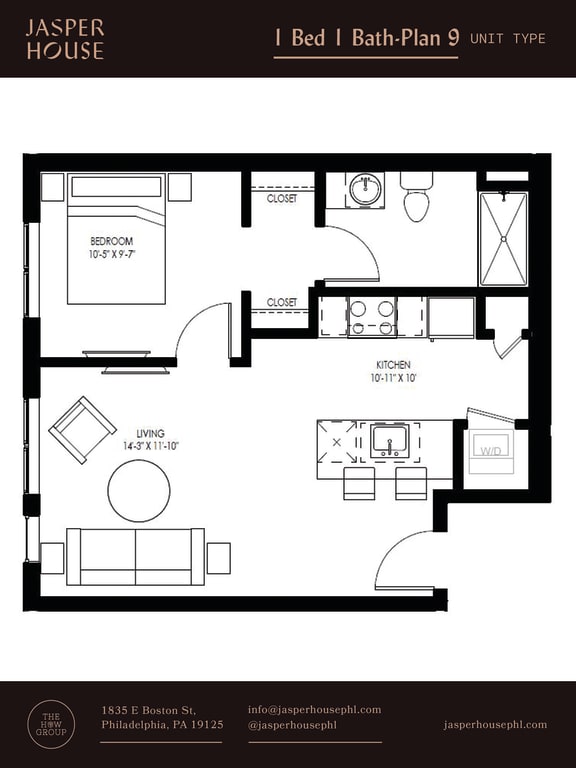 East Kensington Apartments Near Fishtown Floor Plans Jasper House