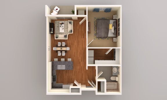 Unit B at First Street Lofts in Downtown Bismarck, North Dakota