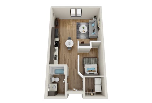 Floor Plan  A3 Floor Plan at EagleRidge Plaza Residences, Fargo