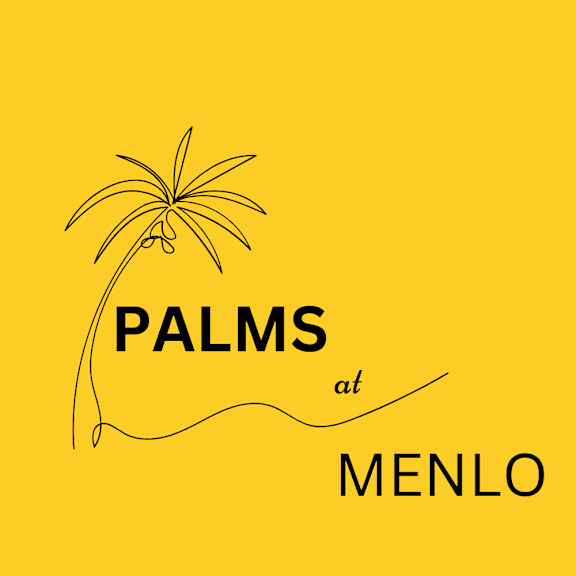 Logo at Palms at Menlo, Los Angeles California