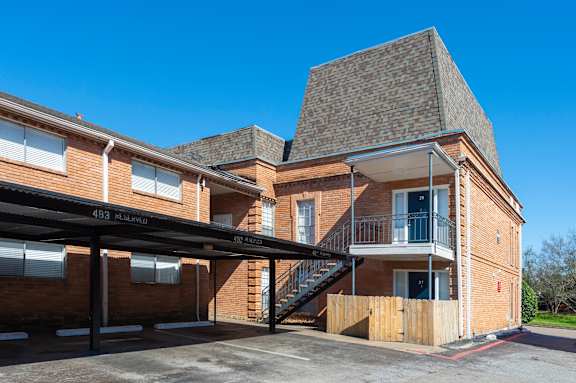 Garage Available at Bellaire Oaks Apartments, Houston, Texas