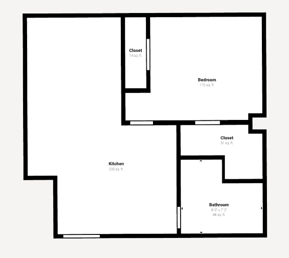 331 Main St. #2 Floorplan