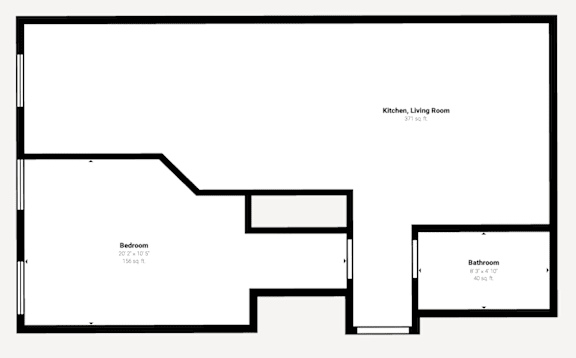 331 Main St. #6 Floorplan