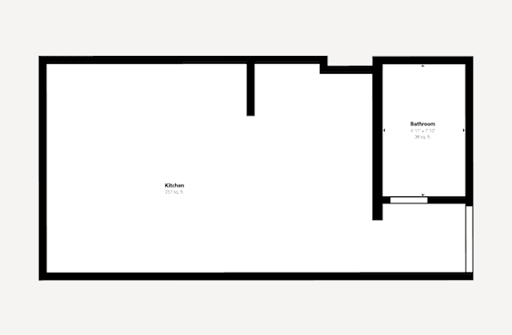 401 Jay St. #204 Floor Plan