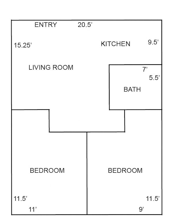 414 N 11th St Floor Plan