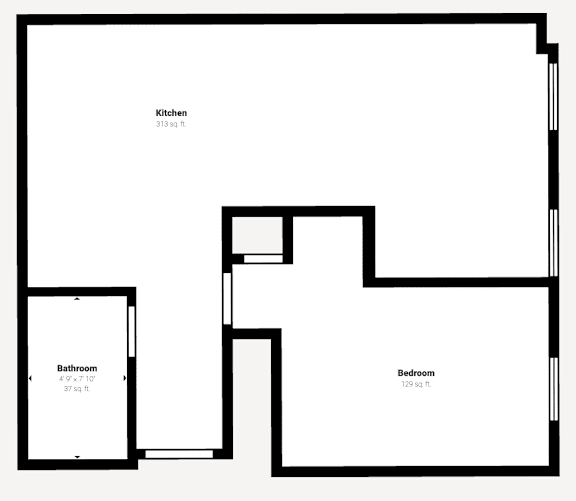 331 Main St. #4 Floorplan