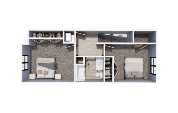 3 Bedroom Townhome 2 Floors | Archway Residences
