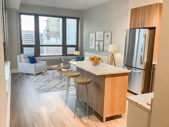 Kitchen Unit at The Bartlett, Arlington, Virginia