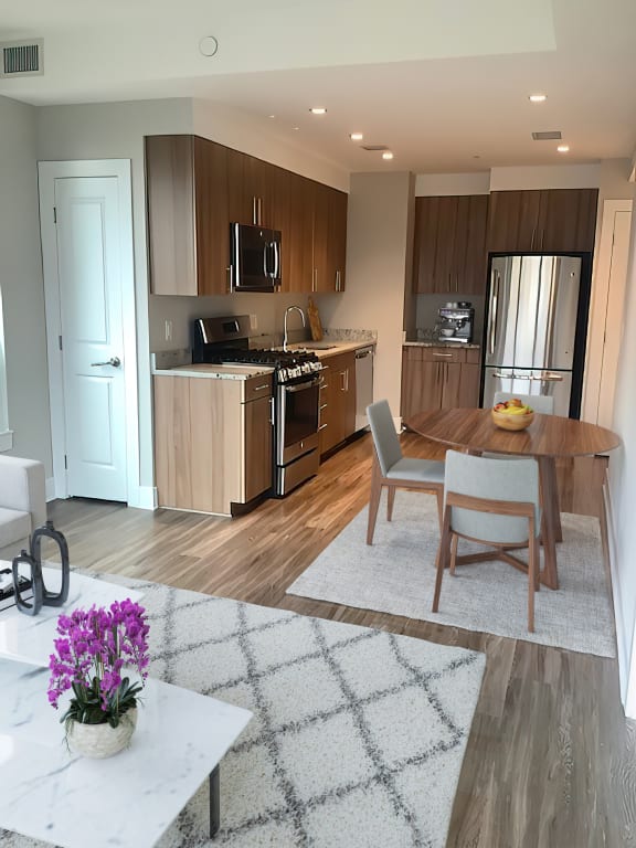 Living And Kitchen at The Bartlett, Arlington, VA, 22202