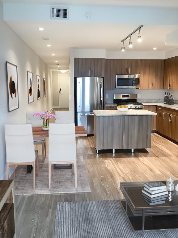 9B Floor Plan at The Bartlett, Arlington, 22202