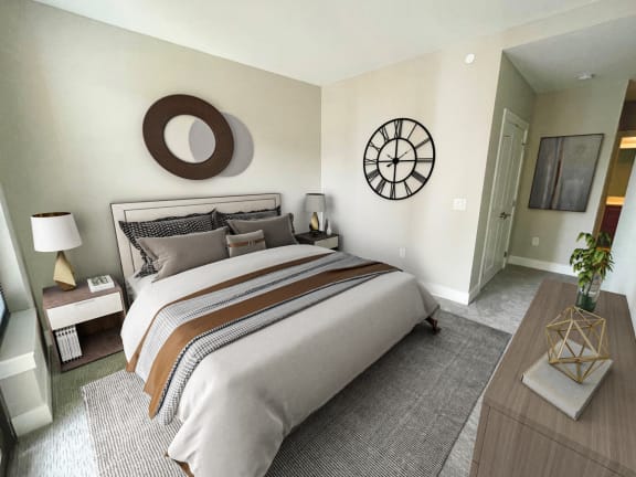 Gorgeous Bedroom Designs at The Bartlett, Arlington, Virginia