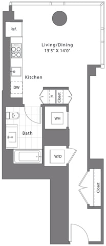 Floor Plan  Studio | S02