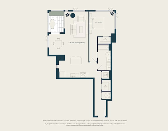A floor plan of a house with labeled rooms such as "Dokumentation" and "Keller".