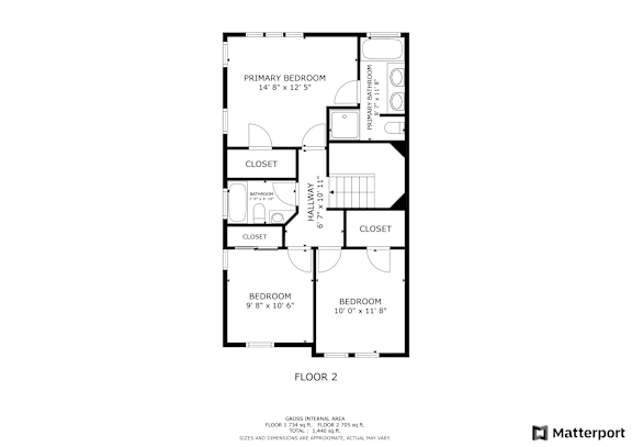 3 Bed 2.5 Bath E Floor 2 at The Townhomes at Pine Drive, Parker, CO