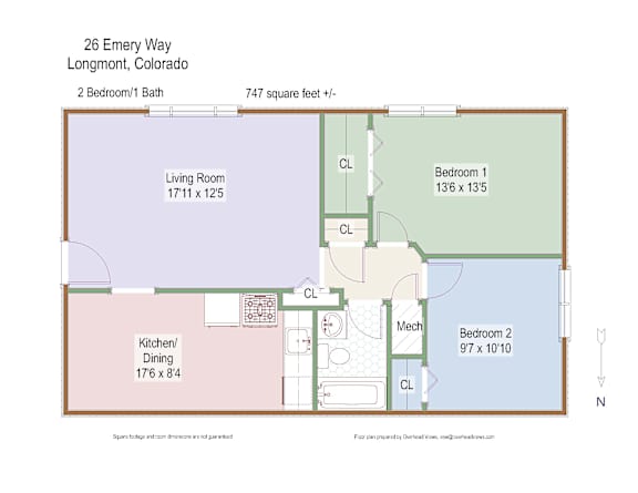 Floor Plan 26 Emery Way