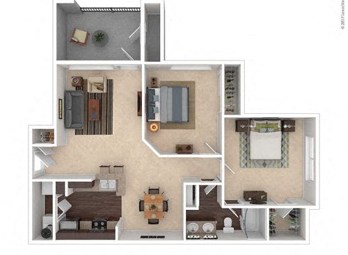 One, Two & Three Bedroom Apartments in Fort Worth TX